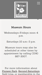 Mobile Screenshot of leecountyhistoricalsociety.org