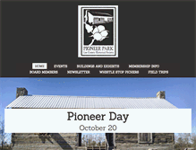 Tablet Screenshot of leecountyhistoricalsociety.org